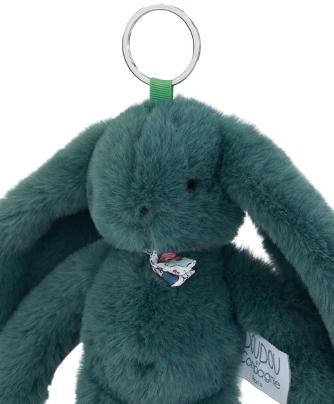 Porte clé en peluche Lapin Vert - dc4295-vert-zoom.jpg