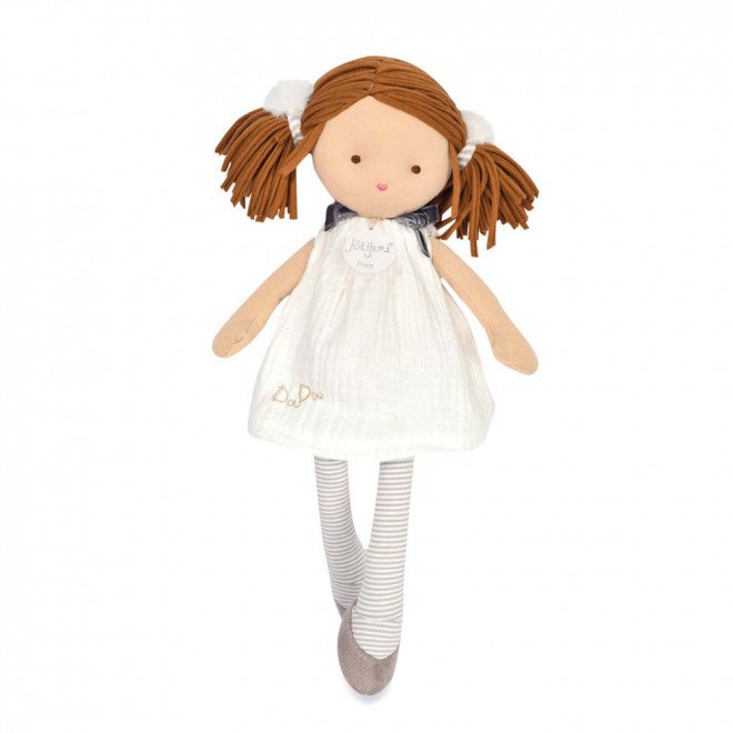 Ma première poupée de chiffon Mlle Menthe 21 cm Jolijou : King Jouet,  Doudous Jolijou - Jeux d'éveil