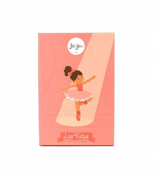 JJ6060 Ma poupée ballerine - Rose fuchsia boite
