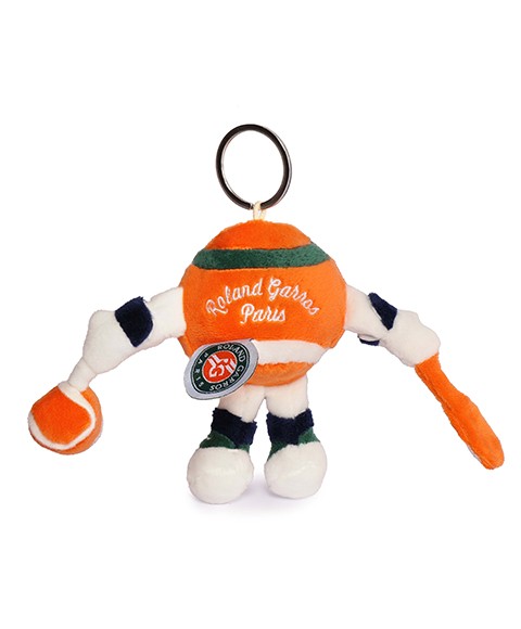 Porte clé brodée Roland garros