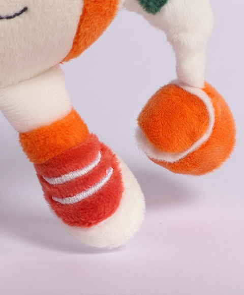 LI4608 detail-balle-tennis-peluche-madame-balle-roland-garros