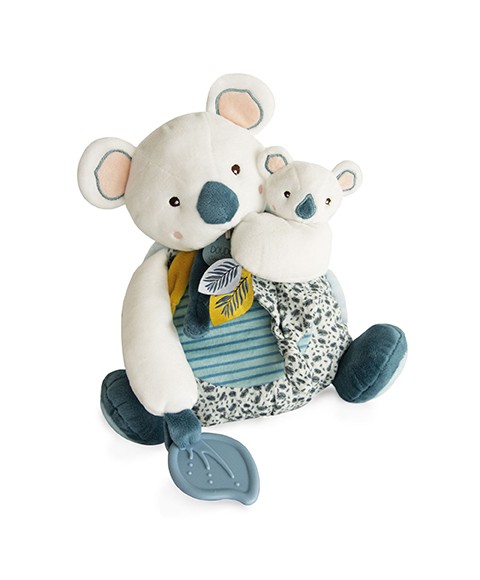 DC3669-1 Coffret peluche d'activités Yoca le koala et son bébé  - 25 cm