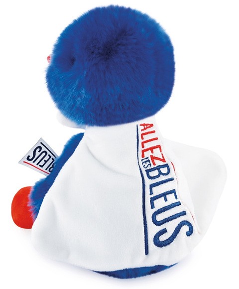 Allez les Bleus - Peluche poussin bleu Cocorico avec cape supporter - 20 cm-JO2456.jpg