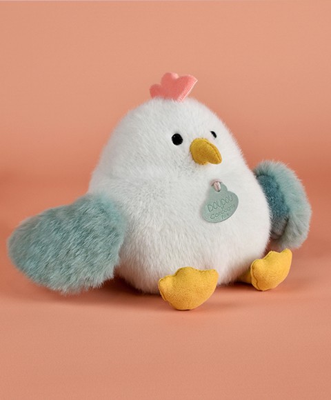 Peluche poussin amande Piou