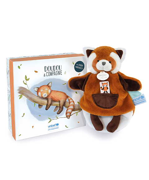 Marionnette à Main Panda En Peluche - Jouet Interactif Pour Enfants, Idéal Pour Histoires Et Jeux Créatifs