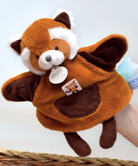 Panda Roux Marionnette UNICEF 25 cm DOUDOU ET COMPAGNIE, Vente en ligne de  Doudou et peluche