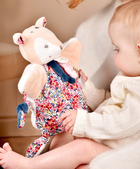 Doudou Marionnette Faon- Bohaime